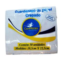 Guardanapo Crepado - 19,5 x 22,5 cm - Azul Candy - 50 unidades - CampFestas - Rizzo