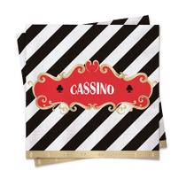 Guardanapo Cromus - Festa Cassino - 25cm x 25cm - 20 unidades - Cromus - Rizzo Guardanapo Cromus - Festa Cassino - 25cm x 25cm - 20 unidades - Cromus - Rizzo