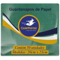 Guardanapo de papel 19,5x22,5cm c/50 campfestas
