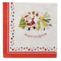 Guardanapo de Papel 20 folhas Papai Noel 33cm Espressione Christmas