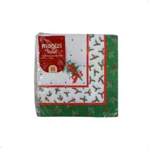 Guardanapo De Papel C/20 Un 25x25cm Decorativo Mesa Natal Guardanapo De Papel C/20 Un 25x25cm Decorativo Mesa Natal