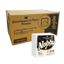 Guardanapo de Papel Folha Dupla 21 X 22cm Caixa com 2.400 Folhas Nobby Guardanapo de Papel Folha Dupla 21 X 22cm Caixa com 2.400 Folhas Nobby