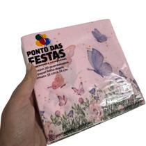 Guardanapo de Papel Folha Dupla Jardim das Borboletas 33x33 cm - Inspire sua Festa Loja Guardanapo de Papel Folha Dupla Jardim das Borboletas 33x33 cm - Inspire sua Festa Loja