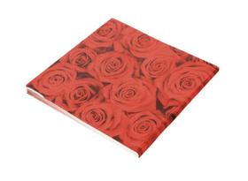Guardanapo de Papel Folha Dupla Rosas Vermelhas 32x32 cm Silver Festas - Inspire sua Festa Loja