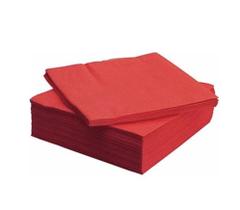 Guardanapo de Papel Folha Dupla Vermelho 32x32 cm Silver Festas - Inspire sua Festa Loja