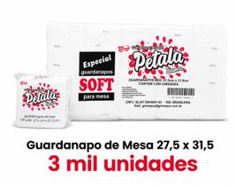 Guardanapo de Papel G 27,5 x 31,5 cm Fardo com 3.000 Unidades Guardanapo de Papel G 27,5 x 31,5 cm Fardo com 3.000 Unidades