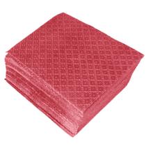 Guardanapo de Papel Liso Vermelho 30cm x 31cm - 50 Unidades - Flip