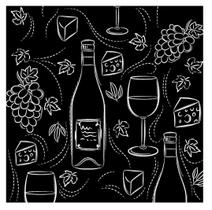 Guardanapo de Papel Queijo e Vinho 20 Unid. Folha Tripla Guardanapo de Papel Queijo e Vinho 20 Unid. Folha Tripla