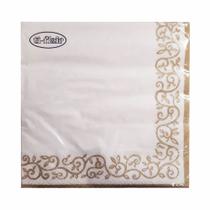 Guardanapo de Papel Rococo Ouro 33x33cm Guardanapo de Papel Rococo Ouro 33x33cm