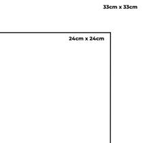 Guardanapo de Papel Rococó Prata Ti-Flair 24x24cm