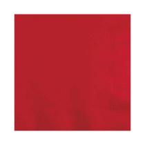 Guardanapo de Papel Vermelho Liso Ti-Flair 33x33cm