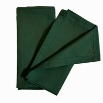 Guardanapo De Tecido 100% Algodão Liso Kit 08 Peças
