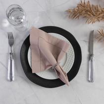 Guardanapo de Tecido Algodão Ponto Ajour 12 Peças