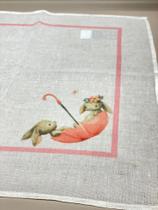 Guardanapo em linho Páscoa