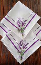 Guardanapo Estampado Lavanda C/ 4 45x45cm Gnp5783 - Nsw Guardanapo Estampado Lavanda C/ 4 45x45cm Gnp5783 - Nsw
