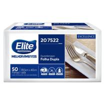 Guardanapo Folha Dupla Elite Excellence Com 50 Folhas - Elite Professional