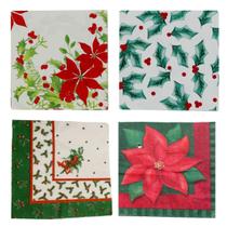 Guardanapo Folhagem Estampado Natal Dupla Camada Sortido 25cm 20UN Guardanapo Folhagem Estampado Natal Dupla Camada Sortido 25cm 20UN