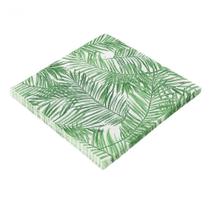 Guardanapo Folhas De Palmeira 32x32 Silver - 20un