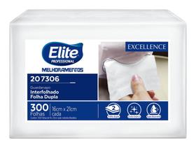 Guardanapo Interfolhado Folha Dupla Elite Excellence Com 300 Folhas - Elite Professional