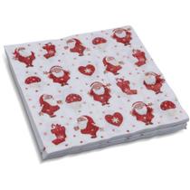 Guardanapo Papel Decorado Natal Vizapi Papai Noel 33X33Cm C/ 20 Folha Dupla Multicolorido