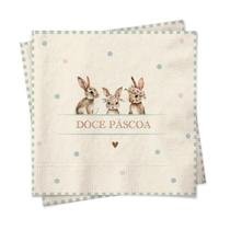 GUARDANAPO PAPEL DOCE PASCOA 32,5x32,5 PCT C/20 FLS