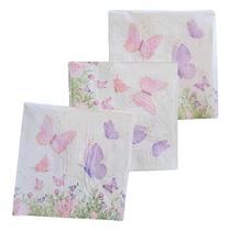 Guardanapo Papel Dupla Camada Jardim Borboleta 33Cm C/20Un