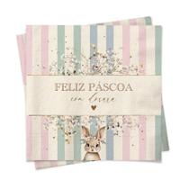 GUARDANAPO PAPEL TERNURA 32,5x32,5 PT C/20 FLS PÁSCOA
