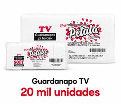 Guardanapo Papel TV 13 x 14 cm Fardo com 20.000 Unidades Guardanapo Papel TV 13 x 14 cm Fardo com 20.000 Unidades