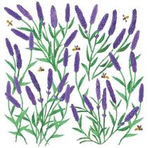 Guardanapo para Decoupage 33x33 Abelhas e Lavanda C/2 Guardanapo para Decoupage 33x33 Abelhas e Lavanda C/2