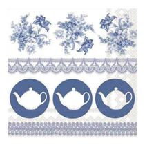 Guardanapo para Decoupage Ambiente com 20 Unidades Bules Azuis - 13315060 Guardanapo para Decoupage Ambiente com 20 Unidades Bules Azuis - 13315060