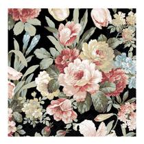 Guardanapo para Decoupage Ambiente com 20 Unidades Flores no Fundo Preto - 13310017 Guardanapo para Decoupage Ambiente com 20 Unidades Flores no Fundo Preto - 13310017