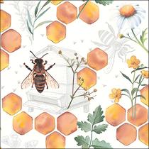 Guardanapo para Decoupage Ambiente Honeycomb com 20 Unidades