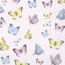 Guardanapo para Decoupage Ihr 33x33 Borboleta Rosa C/ 20 Unidade Guardanapo para Decoupage Ihr 33x33 Borboleta Rosa C/ 20 Unidade