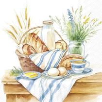 Guardanapo para Decoupage Ihr 33x33 Café da Manhã C/ 2 Unidades