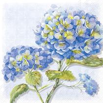 Guardanapo para Decoupage Ihr 33x33 Flor Lorea Azul C/ 2 Unidades