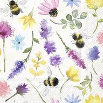 Guardanapo para Decoupage Ihr 33x33 Flor Summer Bees C/ 20 Unidade Guardanapo para Decoupage Ihr 33x33 Flor Summer Bees C/ 20 Unidade