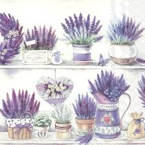 Guardanapo para Decoupage Ihr 33x33 Flor Vasos de Lavanda C/ 20 Unidade Guardanapo para Decoupage Ihr 33x33 Flor Vasos de Lavanda C/ 20 Unidade