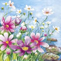 Guardanapo para Decoupage Ihr 33x33 Floral Flores Katy C/ 2 Unidades