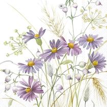 Guardanapo para Decoupage Ihr 33x33 Flores Lilás C/ 2 Unidades