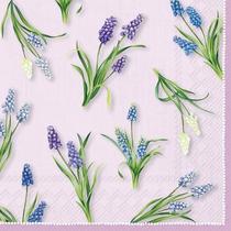 Guardanapo para Decoupage Ihr 33x33 Flores Muscari Primavera Rosa C/ 20 Unidade Guardanapo para Decoupage Ihr 33x33 Flores Muscari Primavera Rosa C/ 20 Unidade