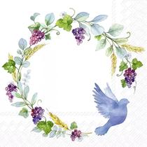 Guardanapo para Decoupage Ihr 33x33 Guirlanda Pomba C/ 20 Unidade Guardanapo para Decoupage Ihr 33x33 Guirlanda Pomba C/ 20 Unidade