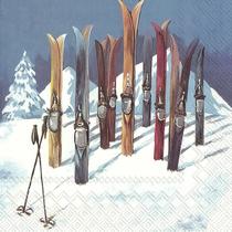 Guardanapo para Decoupage Ihr 33x33 Pausa na Neve C/ 20 Unidade