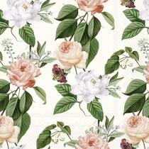 Guardanapo para Decoupage Ihr 33x33 Rosas Jorina C/ 20 Unidade Guardanapo para Decoupage Ihr 33x33 Rosas Jorina C/ 20 Unidade
