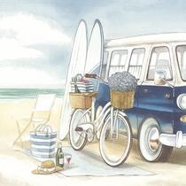 Guardanapo para Decoupage Ihr 33x33 Surf na Combi C/ 20 Unidade