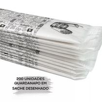 Guardanapo Pluma Sache Desenhado 28x20,5cm. 200 unidades