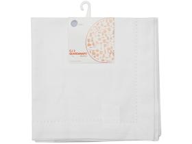 Guardanapo Ponto Ajour Algodão Branco 40X40cm Guardanapo Ponto Ajour Algodão Branco 40X40cm