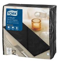 Guardanapo premium 39x39 preto 50fl tork Guardanapo premium 39x39 preto 50fl tork