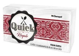 Guardanapo quick f.d 40x39,5cm c/25 fls cx /36pacotes
