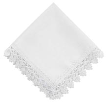 Guardanapo Renda Guipir Branco Poli-Bambu 45X45Cm Rafimex Guardanapo Renda Guipir Branco Poli-Bambu 45X45Cm Rafimex