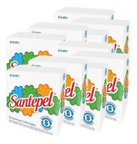 Guardanapo Santepel 50 Folhas Simples 24X22 Kit 10